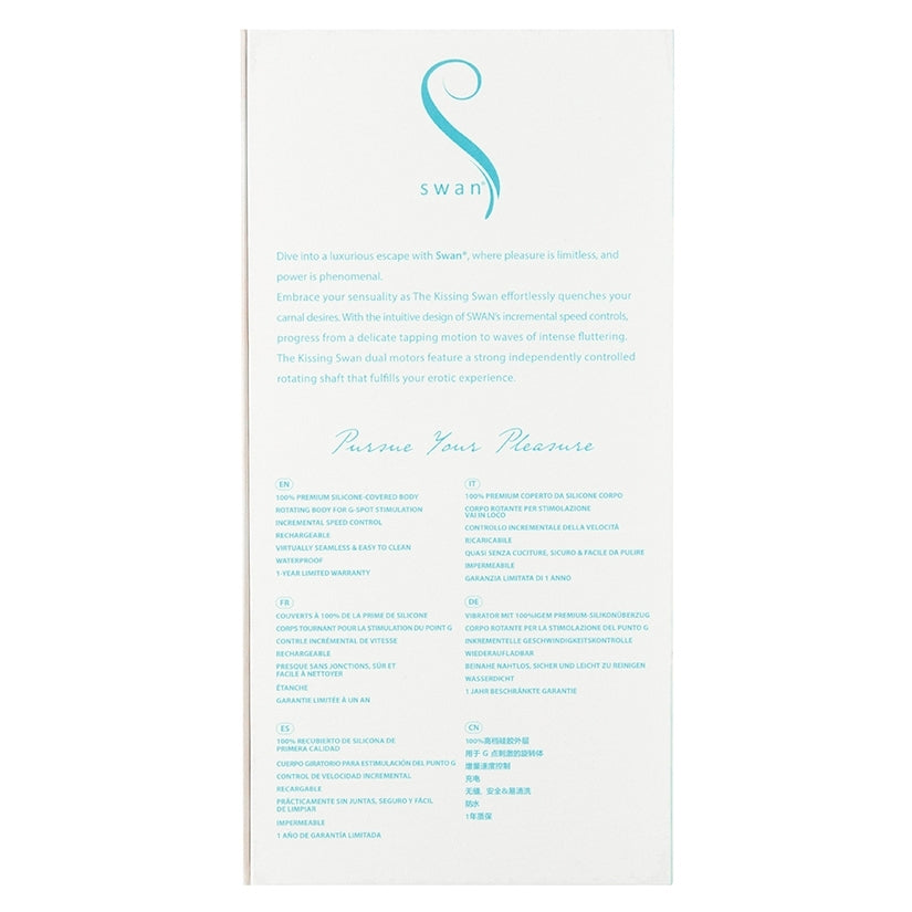 Swan The Kissing Swan-Blue