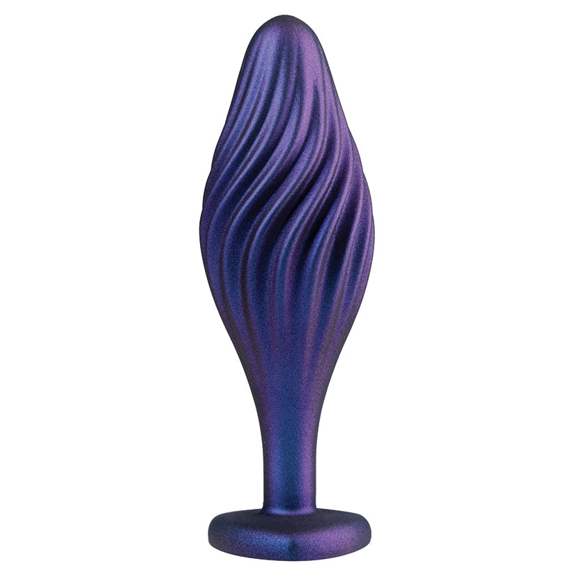 Anal Adventures Matrix Swirling Bling Plug-Sapphire