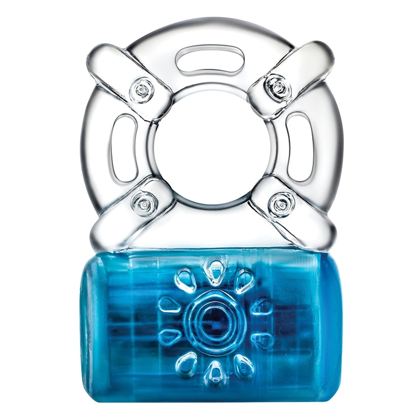 Play With Me Pleaser Rechargeable C-Ring-Blue