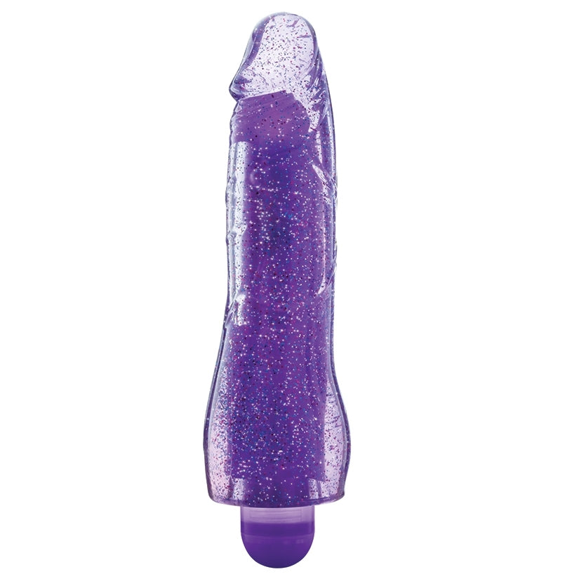 Glow Dicks Molly Glitter Vibrator-Purple 8