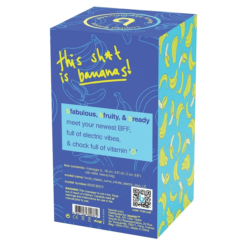 B Swish Bcute Classic Curve Infinite LE-Electric Blue