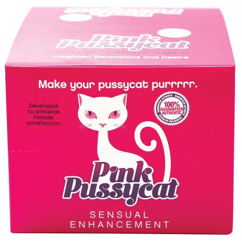 Pink Pussycat Enhancement Drink 2oz Display of 12