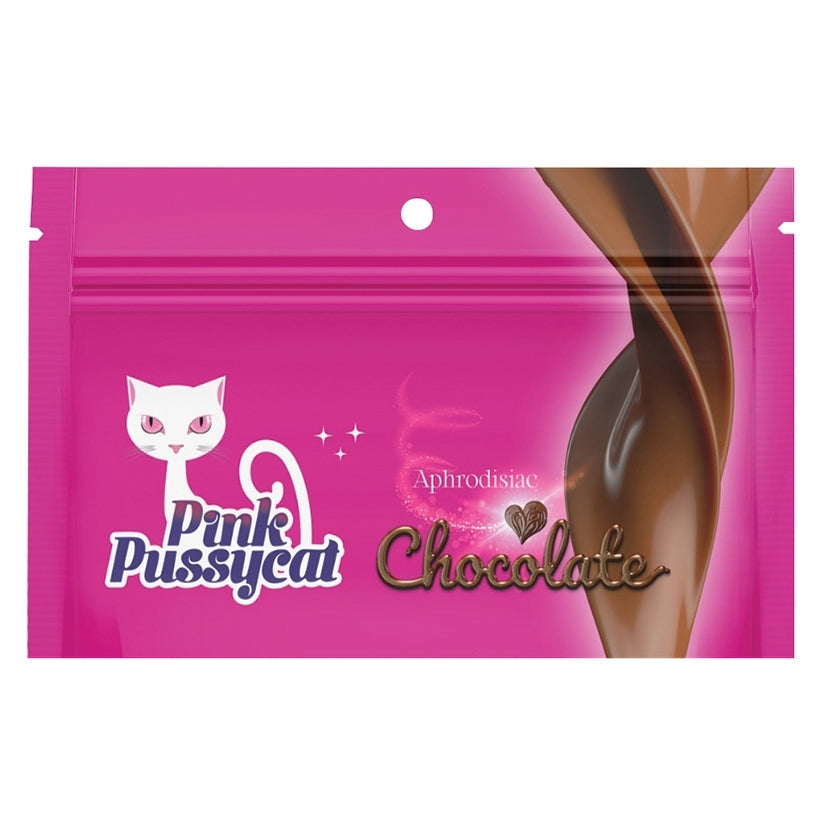 Pink Pussycat Aphrodisiac Chocolate Single Pack Display of 24