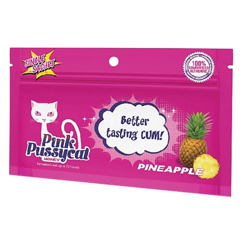 Pink Pussycat Pineapple Honey Single Pack Display of 24