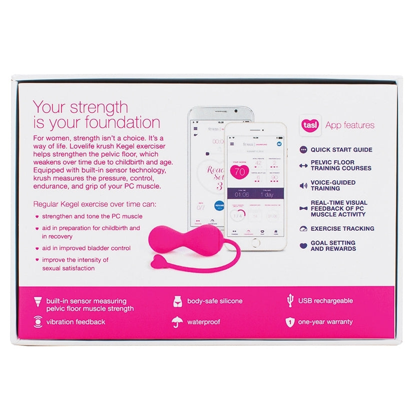 OhMiBod Lovelife Krush-Pink