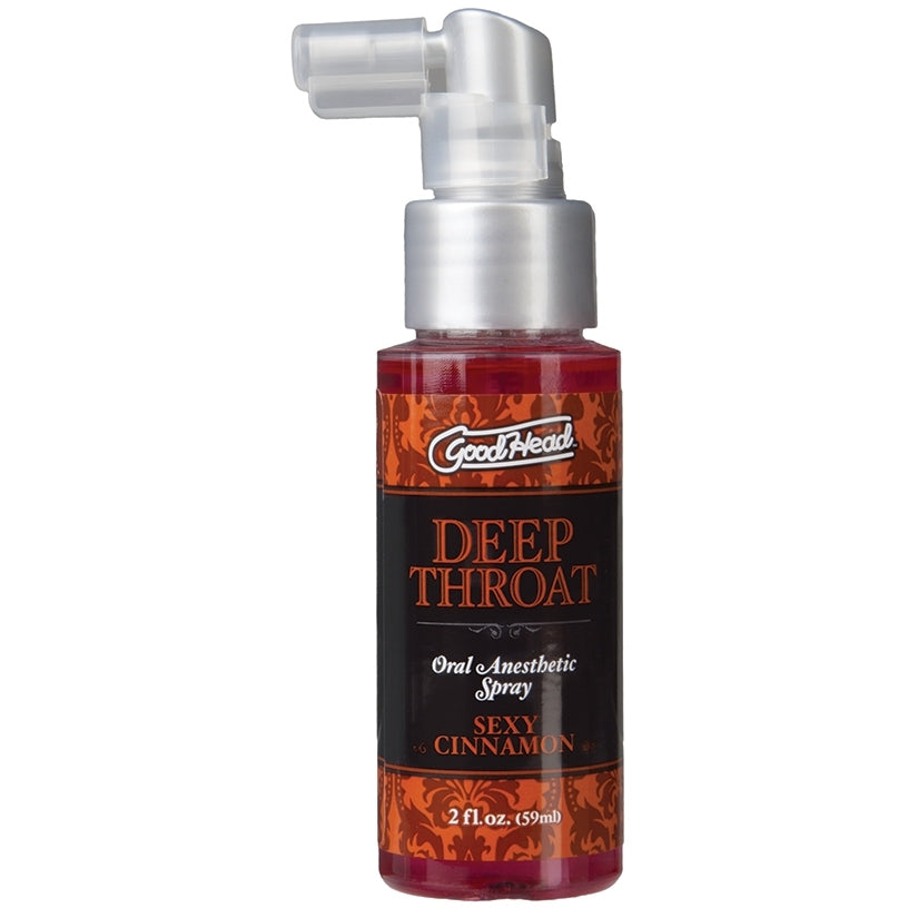 GoodHead Deep Throat Spray-Sexy Cinnamon 2oz