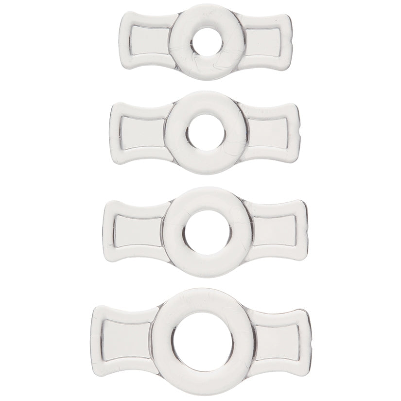 TitanMen Cock Ring Set-Clear