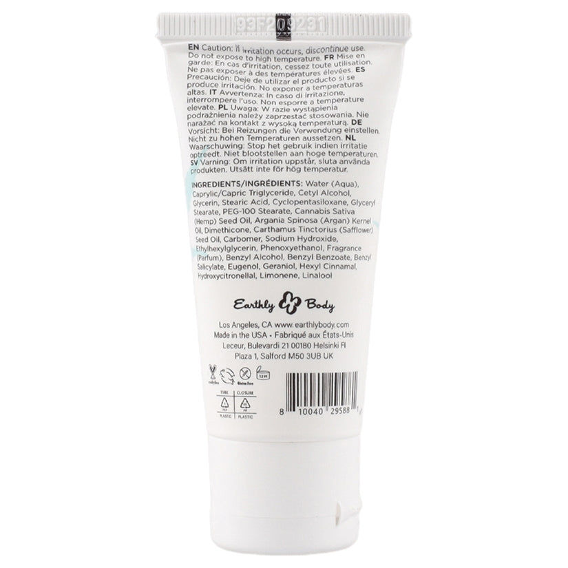 Earthly Body Hemp Seed Hand & Body Lotion-Monoi 1oz