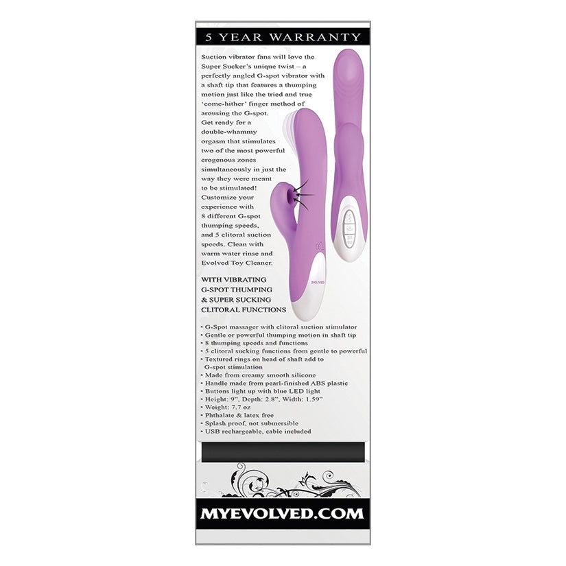 Evolved Super Sucker-Pink