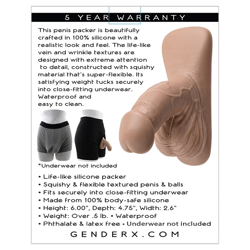 Gender X Silicone Packer Medium 4