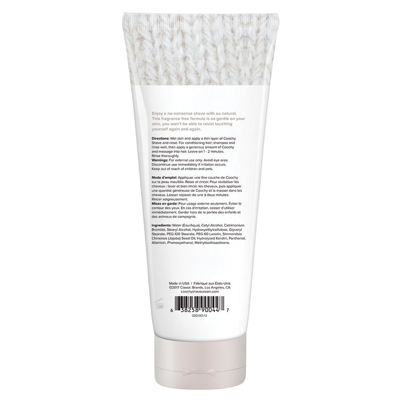 Coochy Shave Cream-Au Natural 12.5oz