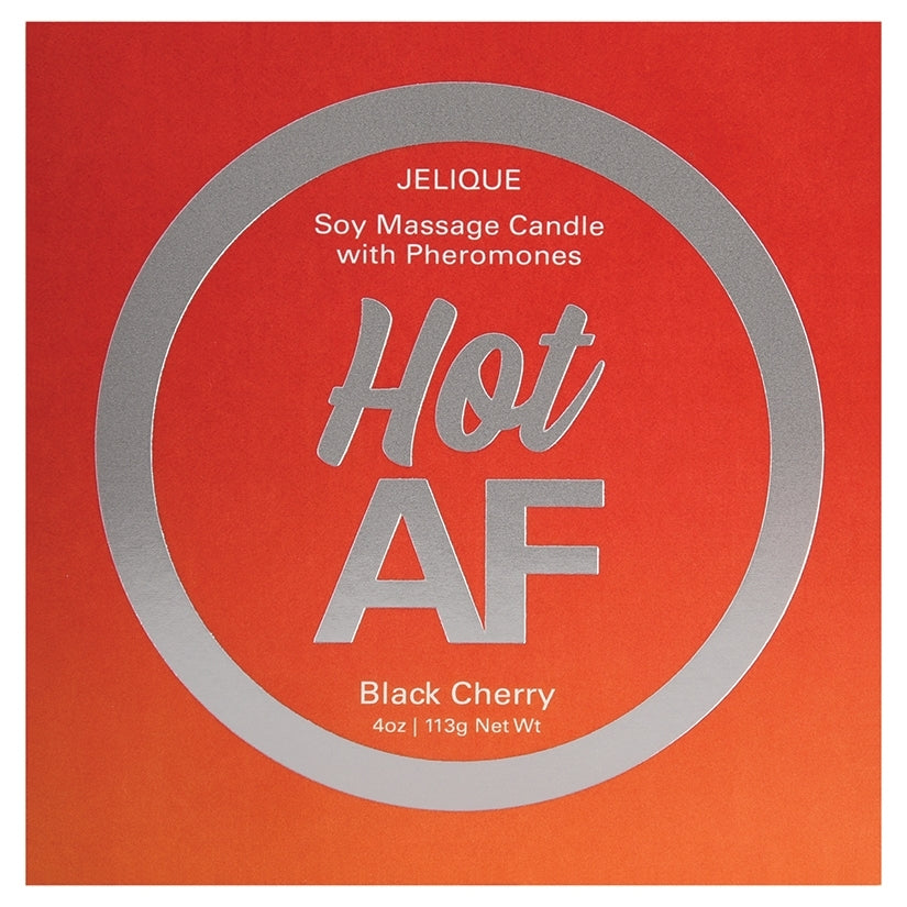 Jelique Massage Candle Hot AF Black Cherry 4oz