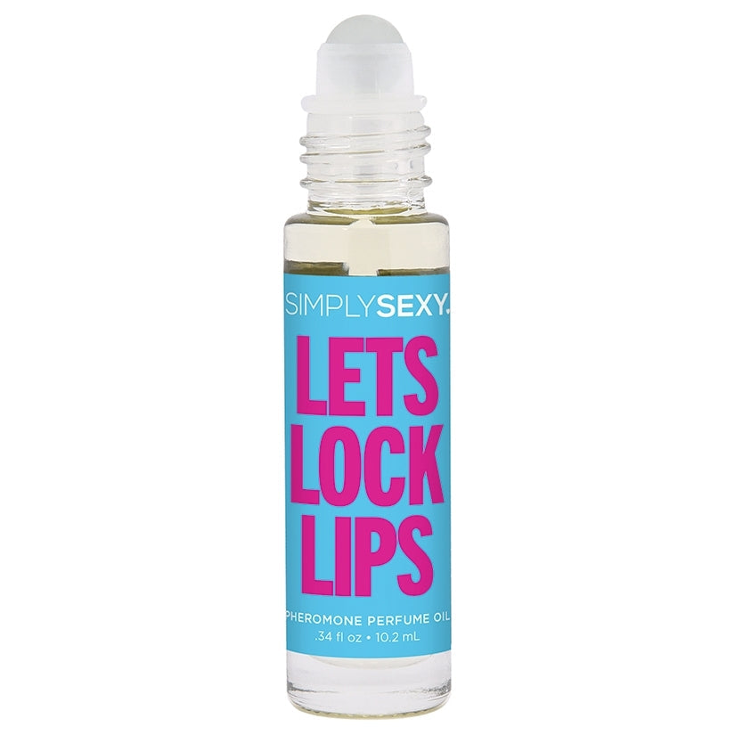 Simply Sexy Pheromone Perfume Oil Roll-On-Let's Lock Lips 0.34oz