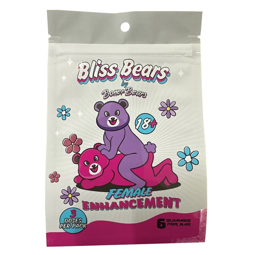 Bliss Bears Single Gummy Display of 20