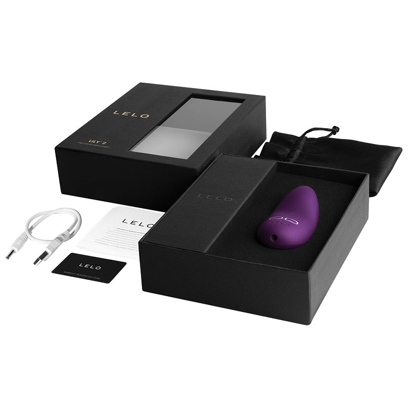 Lelo Lily 2-Plum (Bordeaux & Chocolate Scent)