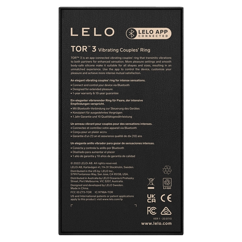 Lelo Tor 3-Black