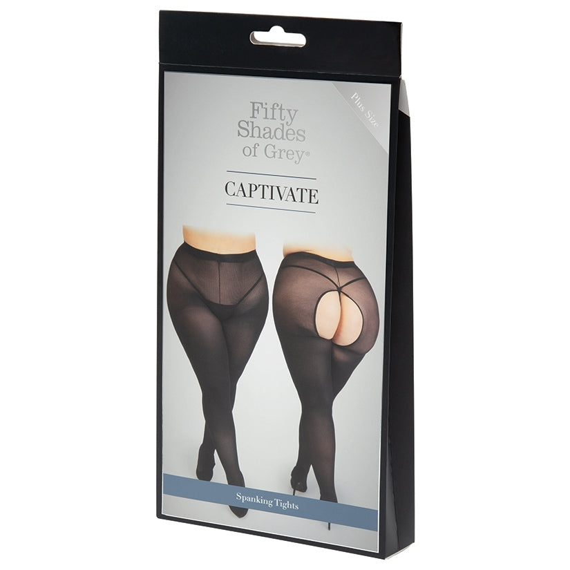 Fifty Shades of Grey Captivate Spanking Tights Plus-Boxed