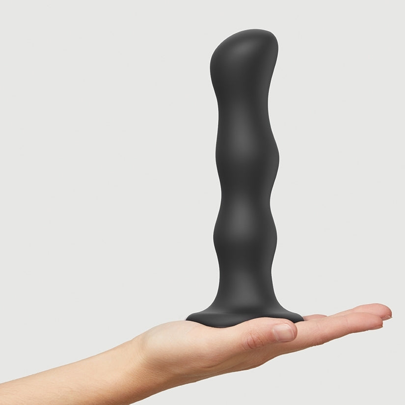 Strap On Me Geisha Dildo with Balls-Black XL