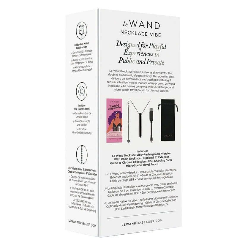 Le Wand Necklace Vibe-Black