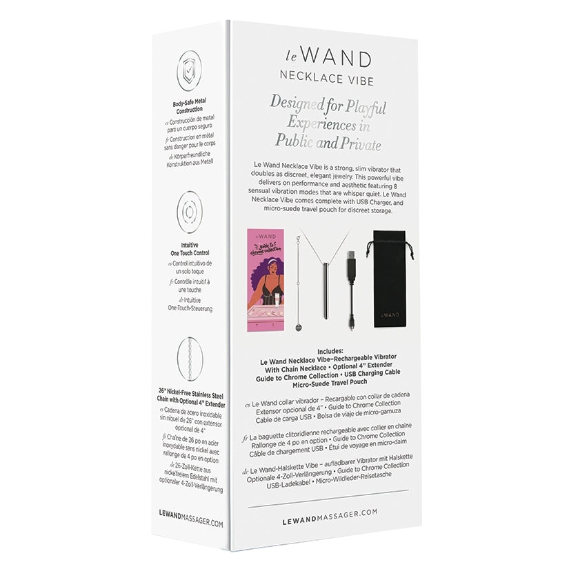 Le Wand Necklace Vibe-Silver