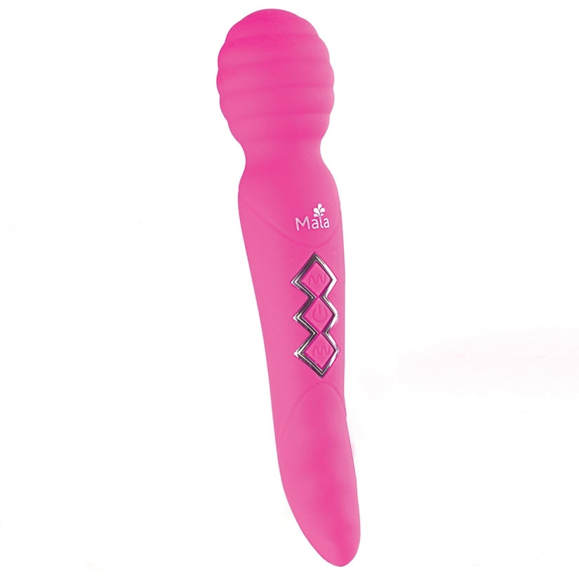 Maia Zoe Twisty Rechargeable Vibrating Wand-Pink