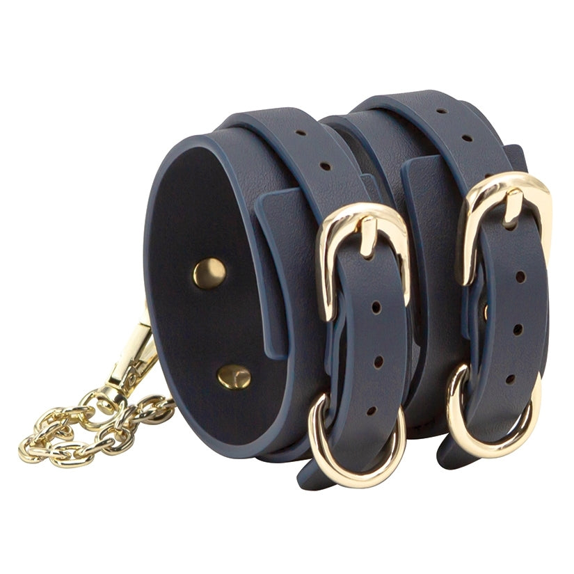 Bondage Couture Ankle Cuff-Blue