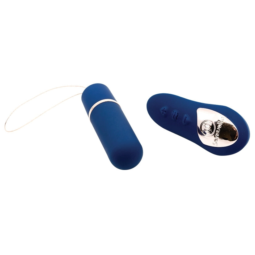 Sensuelle Wireless Bullet Plus with Remote Control-Navy