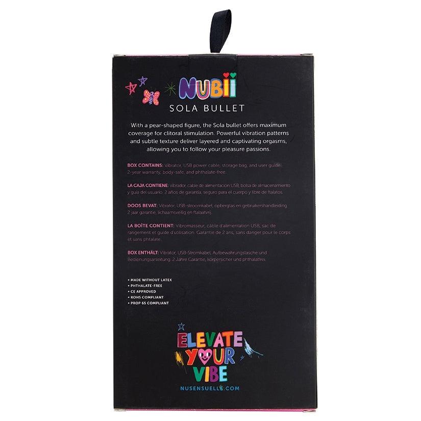 Sensuelle Nubii Sola Bullet-Pink