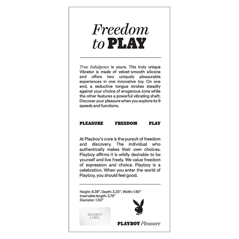 Playboy Pleasure True Indulgence