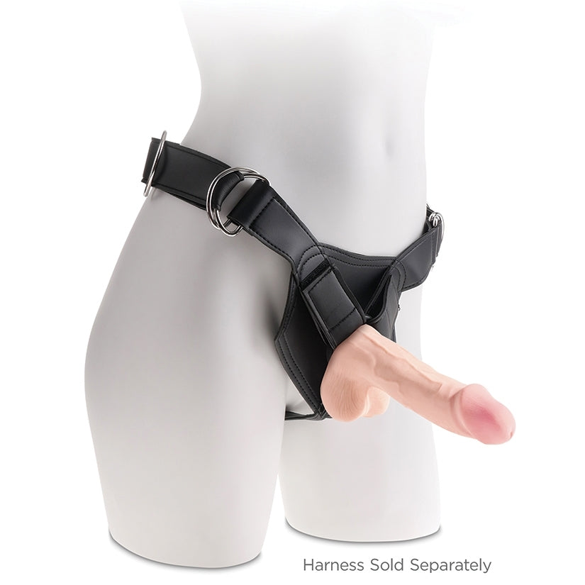 King Cock Plus Triple Density Cock with Balls-Light 7.5