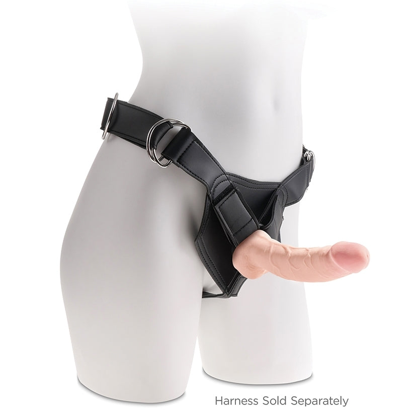 King Cock Plus Triple Density Fat Cock with Balls-Light 8