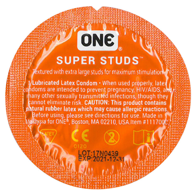 ONE Super Studs Condoms