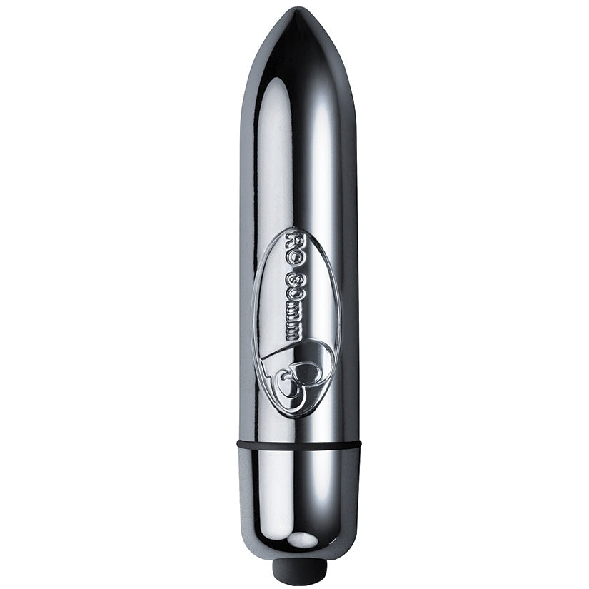 Rocks Off 80mm Single Speed Bullet-Chrome