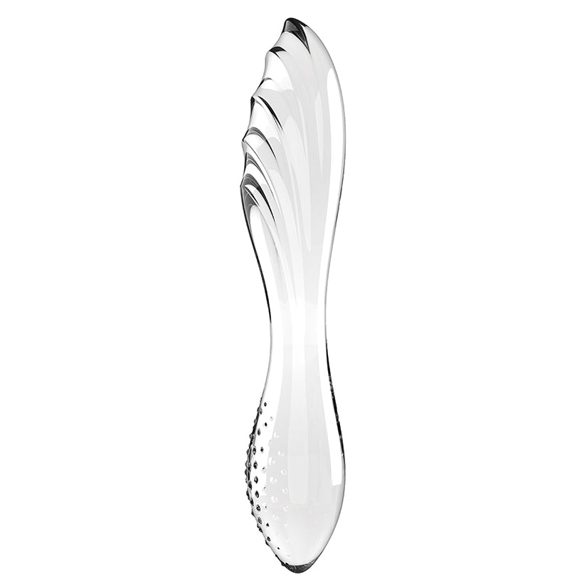 Satisfyer Dazzling Crystal Glass Dildo-Clear