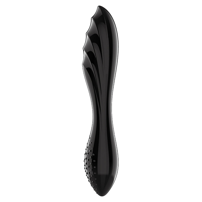 Satisfyer Dazzling Crystal Glass Dildo-Black