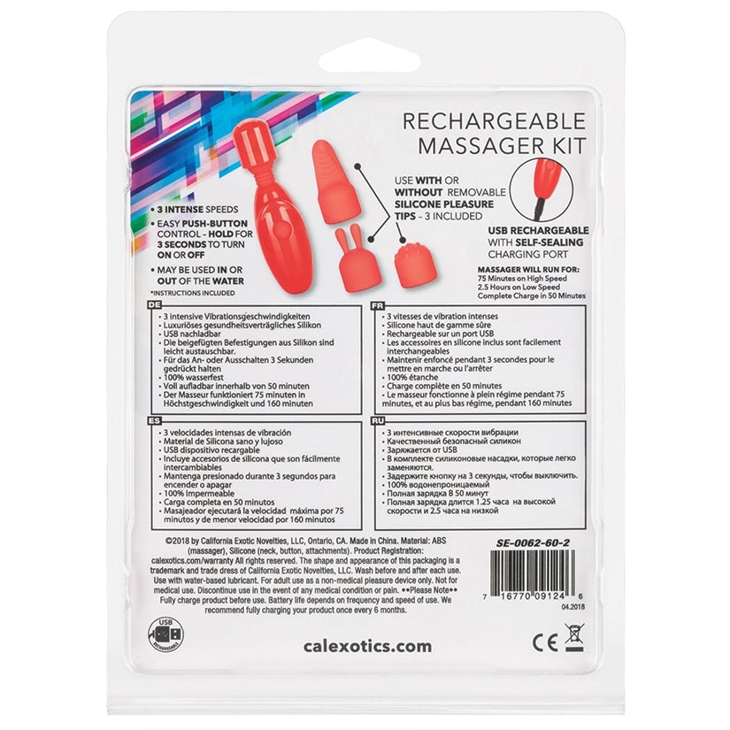 Rechargeable Massager Kit