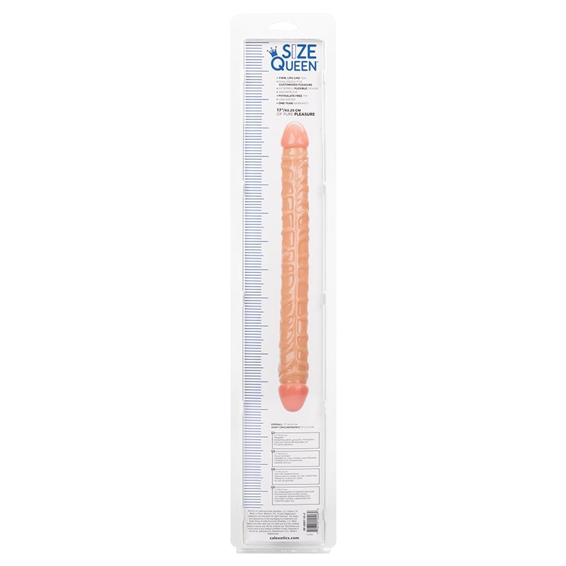 Size Queen Double Dildo-Ivory 17