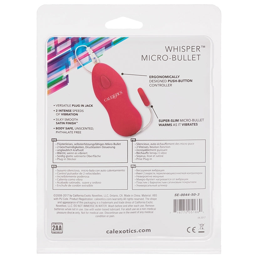 Classic Whisper Micro Bullet-Pink