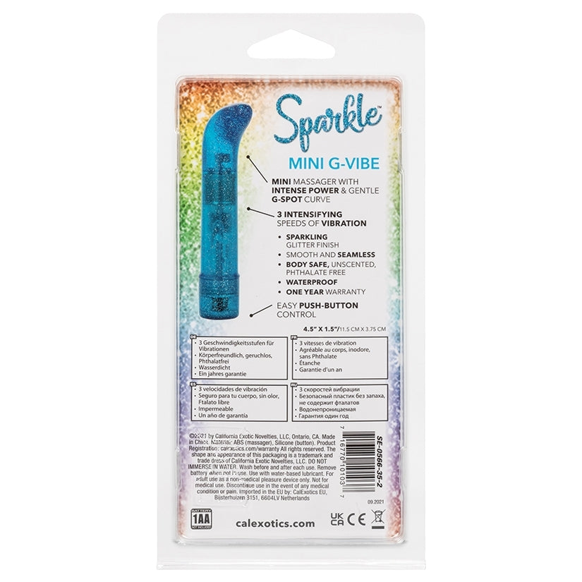 Sparkle Mini G-Vibe-Blue