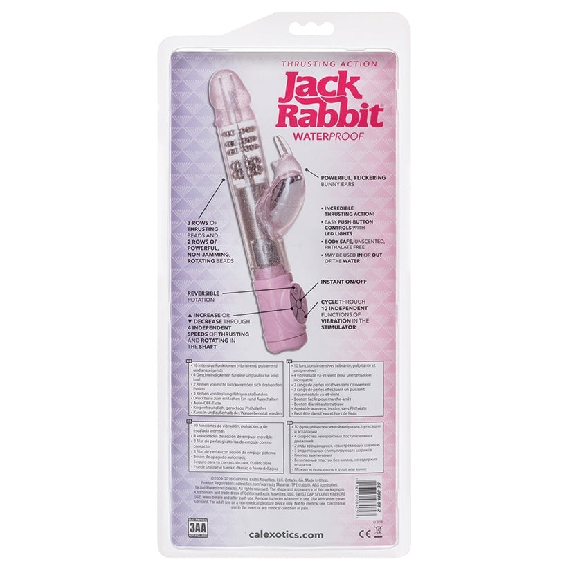 Jack Rabbit Thrusting Action-Pink 4.75