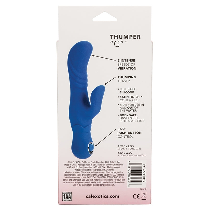 Thumper "G" Blue 3.75"