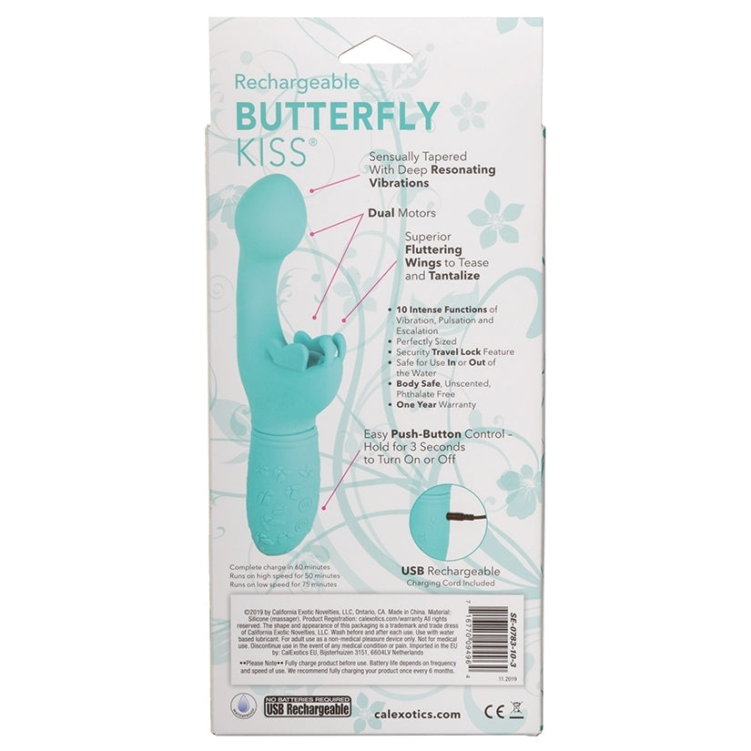 Rechargeable Butterfly Kiss-Blue