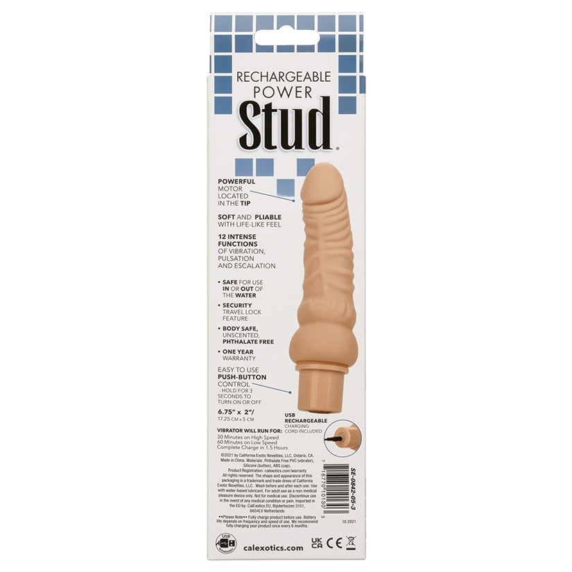 Rechargeable Power Stud Curve-Ivory