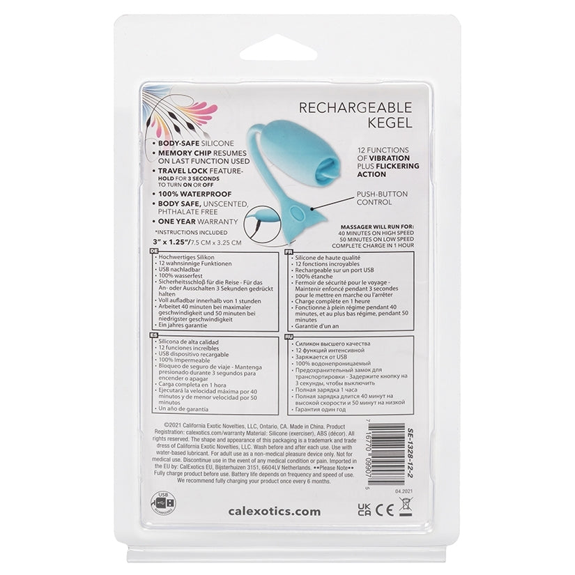 Rechargeable Kegel Teaser-Blue