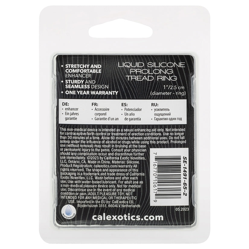 Alpha Liquid Silicone Prolong Tread Ring
