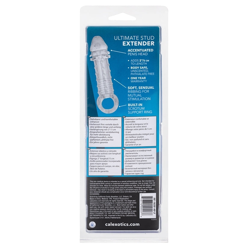 Ultimate Stud Extender-Clear