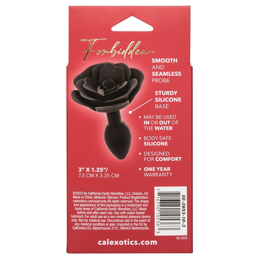 Forbidden Small Rose Anal Plug