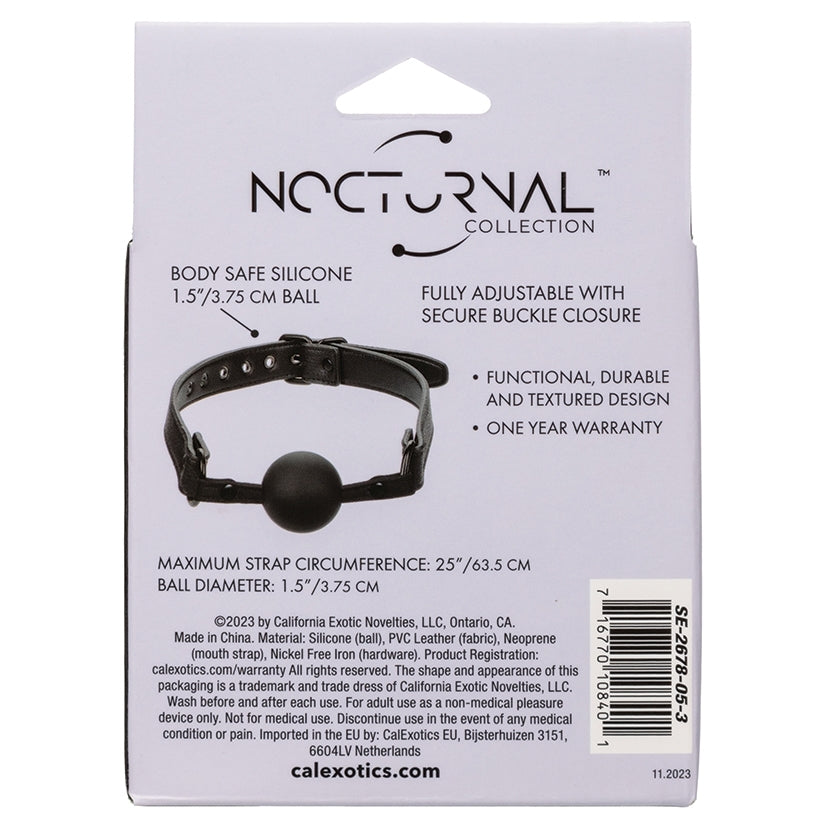 Nocturnal Collection Ball Gag