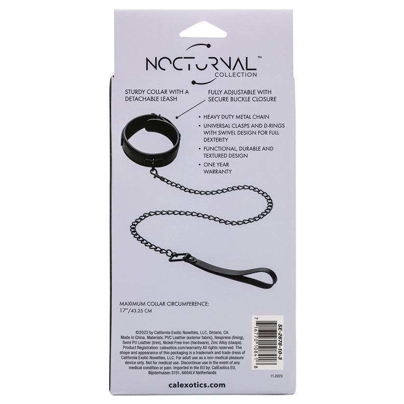 Nocturnal Collection Collar & Leash