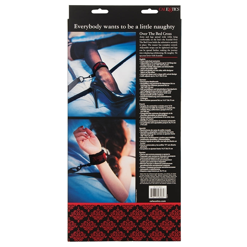 Scandal Over the Bed Cross-Red